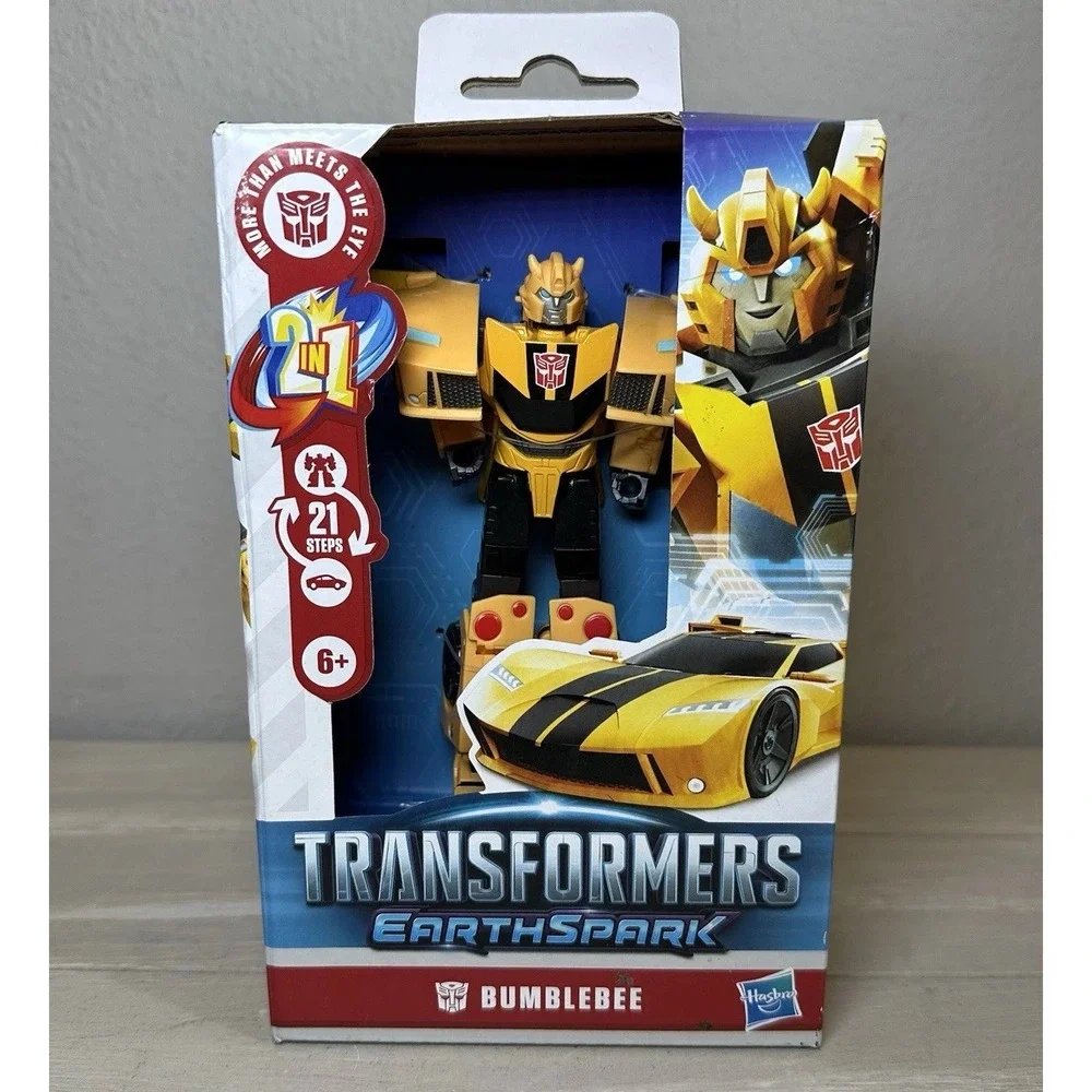 Transformers Toys EarthSpark Deluxe‎ Class Bumblebee Action Figure